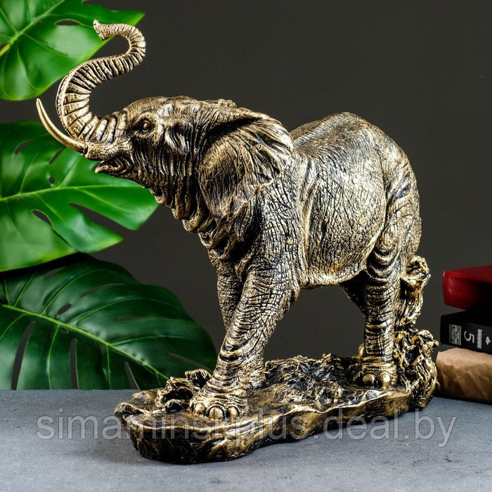 Фигура "Слон" бронза, 43х18х35см - фото 4 - id-p174623197
