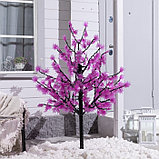 Светодиодное дерево «Фиолетовый клён» 1.5 м, 600 LED, постоянное свечение, 220 В, свечение белое, фото 2