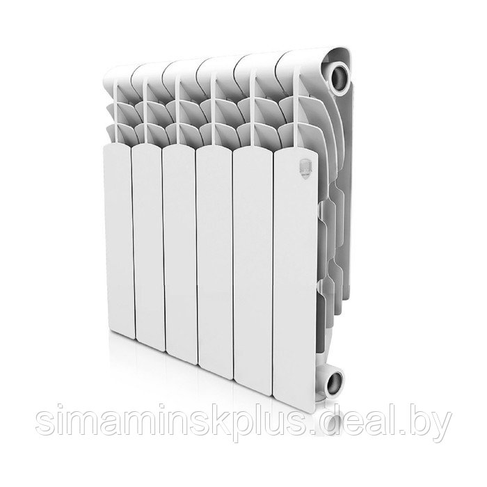Радиатор алюминиевый Royal Thermo Revolution, 350 x 80 мм, 6 секций - фото 1 - id-p216930088