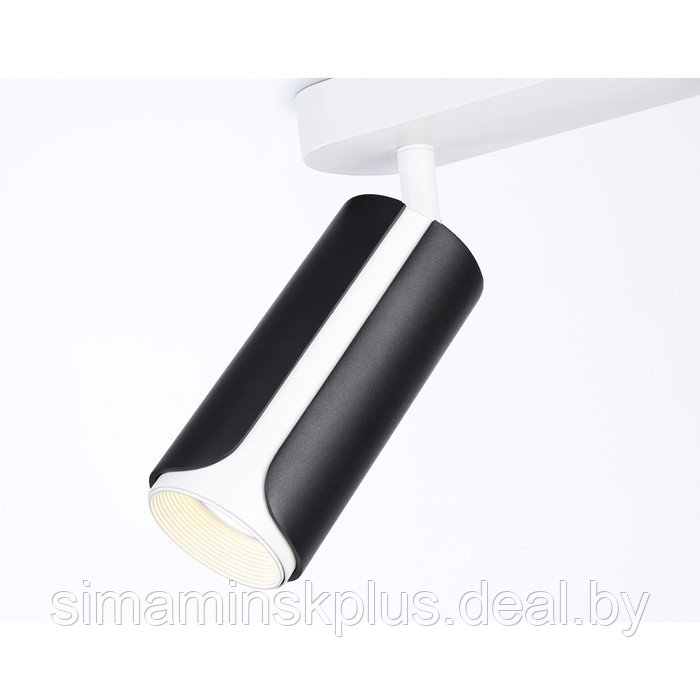 Настенно-потолочный поворотный спот со сменной лампой TN51598, GU10х2, 260х60х195 мм, цвет чёрный, белый - фото 6 - id-p216929746