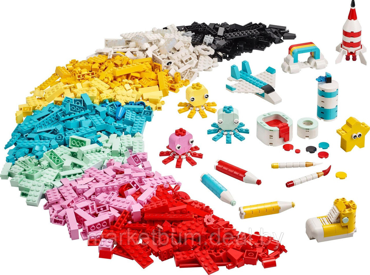 Конструктор LEGO Classic 11032, Креативная игра цветов 1500 - фото 2 - id-p216931904