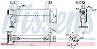 Радиатор EGR 989327 Volkswagen Crafter