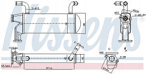 Радиатор EGR 989327 Volkswagen Crafter