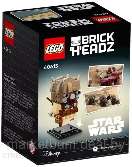 Конструктор LEGO BrickHeadz 40615, Тускенский рейдер - фото 6 - id-p216931999