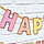 Гирлянда на ленте Happy Birthday, длина 250 см, фото 3