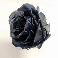 Голова Розы 7 см, черный