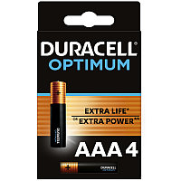 Батарейка Duracell Optimum AAA (LR03) алкалиновая, 4BL 5000394158726