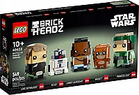 Конструктор LEGO BrickHeadz 40623, Герои битвы при Эндоре