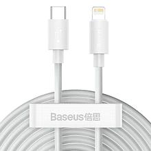 Baseus Кабель Baseus Simple Wisdom Data Cable Kit Type-C to iPhone 20W