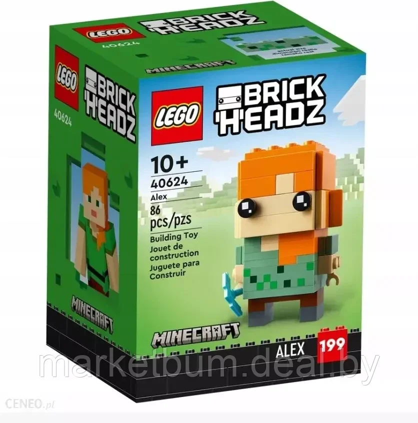 Конструктор LEGO BrickHeadz 40624, Алекс - фото 1 - id-p216932373