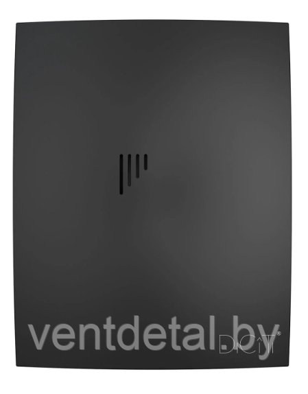 Вентилятор бытовой D100 BREEZE 4C Matt black DICITI + обратный клапан - фото 1 - id-p216939583