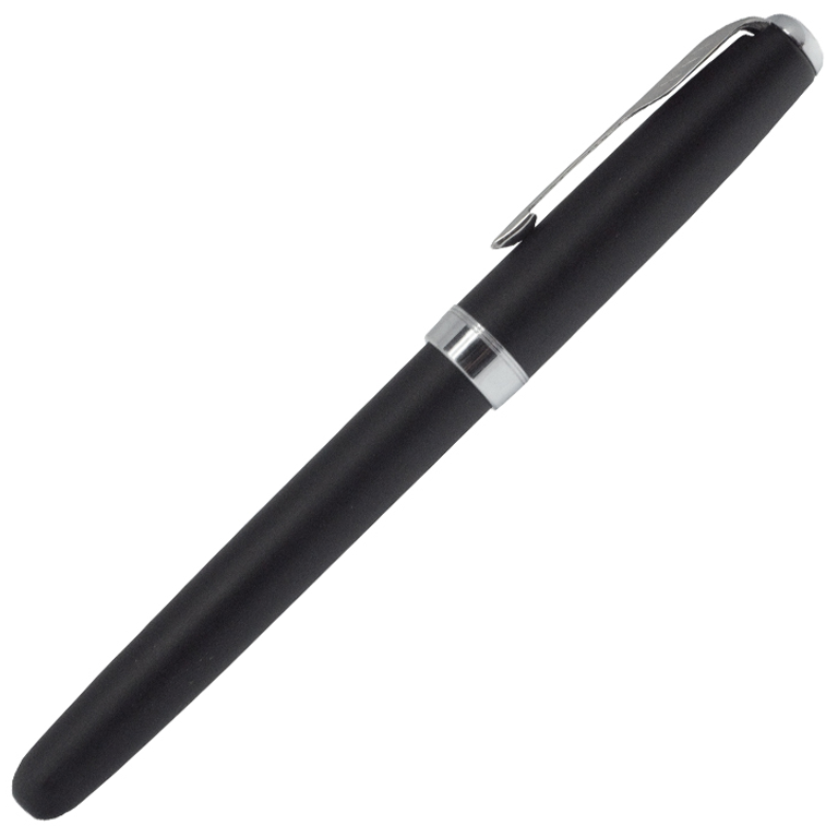 Ручка роллер, металл, черная матовая DARK KING - фото 1 - id-p216939599