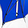 Палатка зимняя зонт СЛЕДОПЫТ (150х220), Oxford 210D PU 1000, S по полу 3,6 кв.м, цв синий/белый, арт. PF-TW-35, фото 4