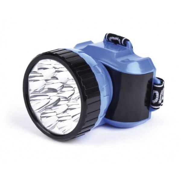 Аккумуляторный налобный фонарь 12 LED Smartbuy, синий (SBF-26-B)/120