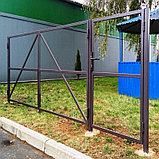 Ворота (каркас) под зашивку профнастилом, металлическим или деревянным штакетником, фото 2