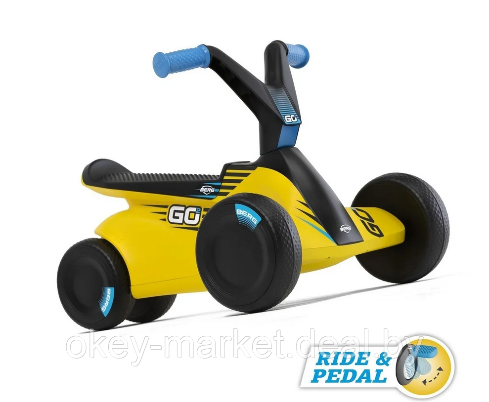 Детский веломобиль Berg GO² SparX Yellow - фото 8 - id-p156608641