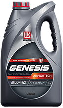 Моторное масло Лукойл Genesis Armortech 5W40 SN/CF 4L