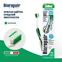 Biorepair Curve Toothbrush Medium / Средней Жесткости Зубная щетка изогнутая мануальная / механическая