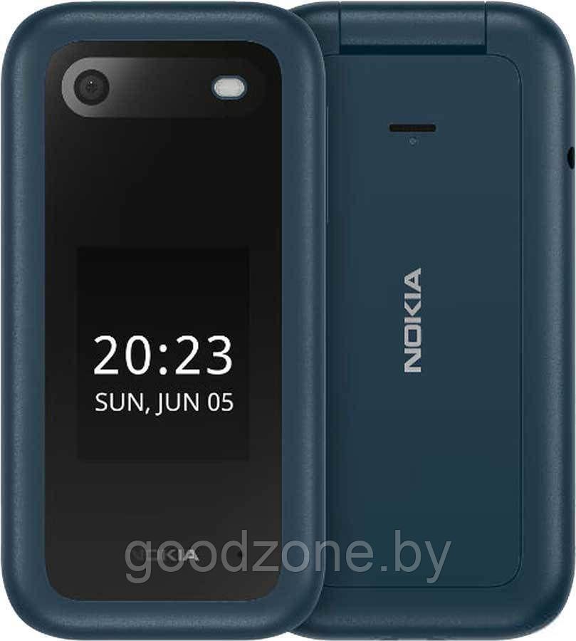 Кнопочный телефон Nokia 2660 (2022) TA-1469 Dual SIM (синий) - фото 1 - id-p213321449