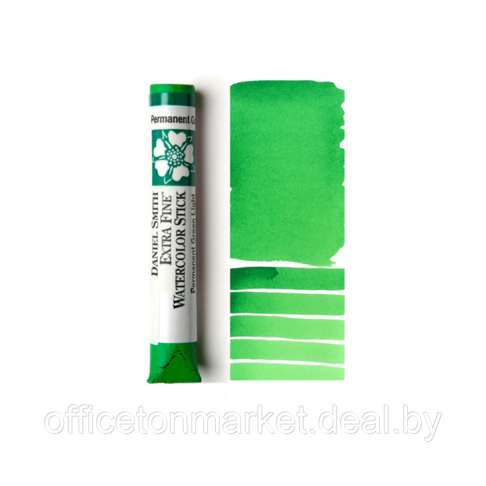 Стик акварельный "Daniel Smith", зеленый устойчивый светлый, 12 мл - фото 1 - id-p216932140