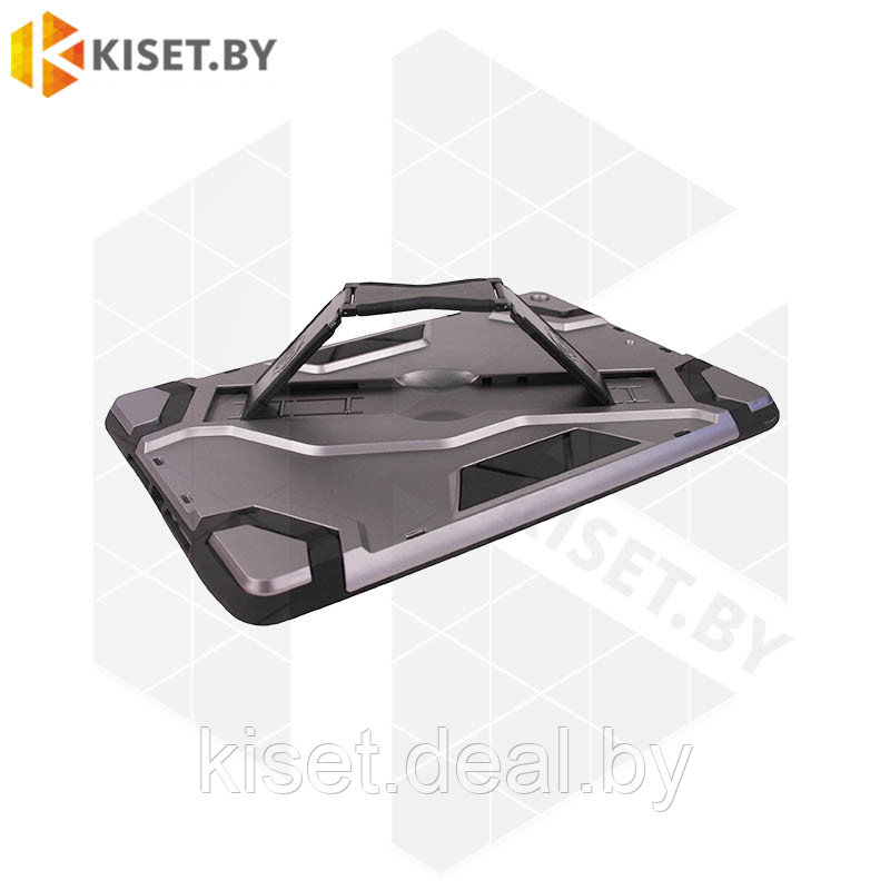 Гибридный противоударный чехол KST Hard Cover для Samsung Galaxy Tab A 10.1 2019 (SM-T510 / T515) серый - фото 2 - id-p216940937