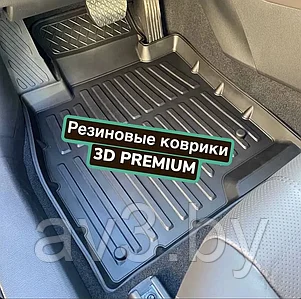 Коврики в салон 3D-форма PREMIUM Renault Sandero (2009-2014)