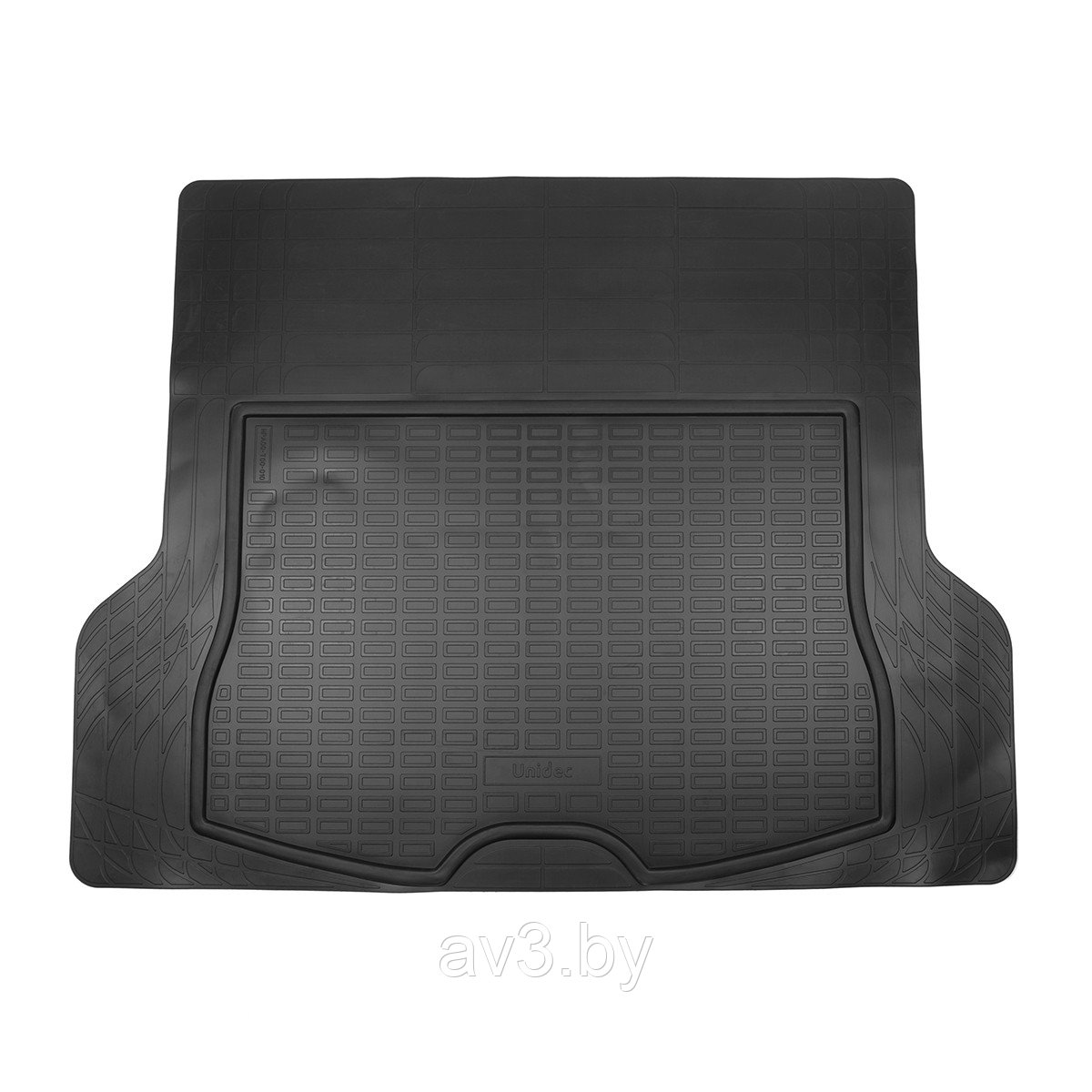 Коврик в багажник универсальный черный (Norplast) - фото 1 - id-p215714785
