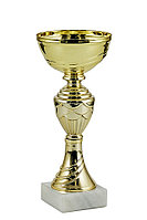 Кубок "Посейдон" на мраморной подставке , высота 18 см, чаша 8 см арт.344-180-80