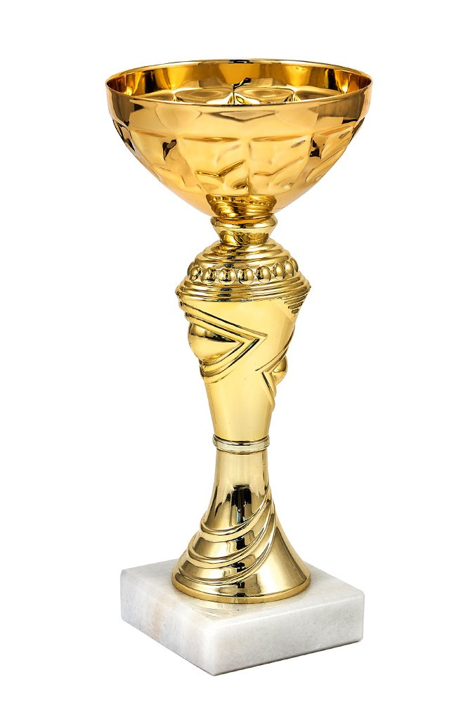 Кубок  на мраморной подставке , высота 19 см, чаша 8 см арт.317-190-80