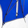 Палатка зимняя зонт СЛЕДОПЫТ, Oxford 210D PU 1000, S по полу 4,4 кв.м, цв. синий/белый, фото 6