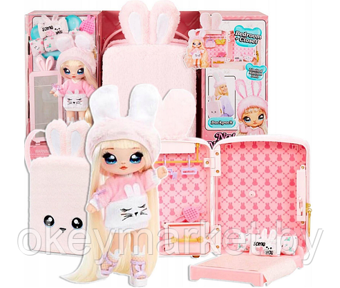 Игровой набор Na! Na! Na! Surprise Playset Pink с куклой Обри Харт, фото 2