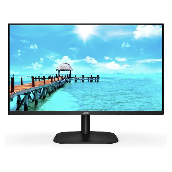 Монитор 27" AOC 27B2QAM 1920x1080@75Hz VA LED 16:9 4ms VGA HDMI DP 20M:1 178/178 250cd 4000:1 Tilt Speakers