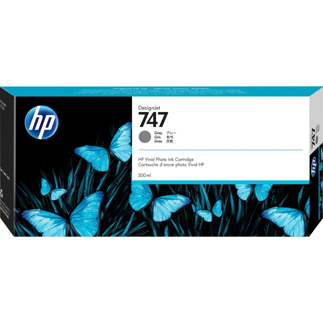 Картридж Cartridge HP 747 для HP DesignJet Z9+ , хроматический серый, 300 мл - фото 1 - id-p216983185