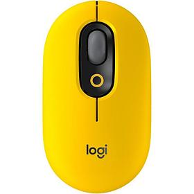 Мышь Logitech POP Mouse with emoji желтый/черный оптическая (4000dpi) беспроводная BT/Radio USB (4but)