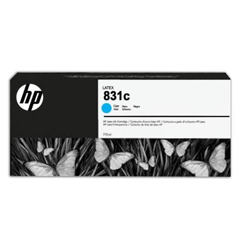 Картридж HP. HP 831C 775ml Cyan Latex Ink Cartridge - фото 1 - id-p216983211