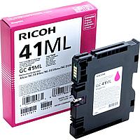 GC 41ML Картридж для гелевого принтера Пурпурный Ricoh. GC 41ML Print Cartridge Magenta