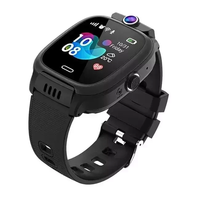 Детские умные GPS часы Smart Baby Watch Y31 / Часы детские с GPS (чёрный) - фото 2 - id-p216984105