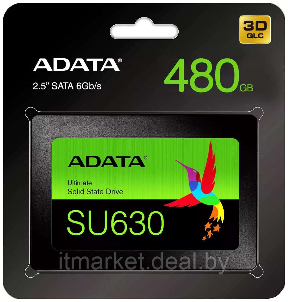 Жесткий диск SSD 480Gb ADATA ASU630SS-480GQ-R - фото 5 - id-p216984175