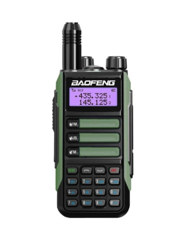 Рация Baofeng UV-16 Plus Зеленая (UHF/VHF) - фото 1 - id-p216984391