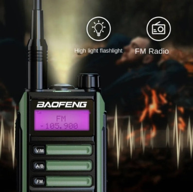Рация Baofeng UV-16 Plus Зеленая (UHF/VHF) - фото 4 - id-p216984391