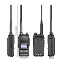 Рация Baofeng UV-13 PRO V2 Черная (UHF/VHF)