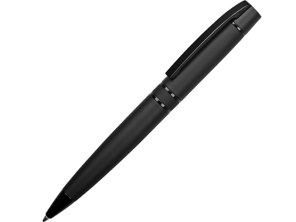 Ручка металлическая шариковая Uma VIP GUM soft-touch с зеркальной гравировкой, черный - фото 3 - id-p217021128