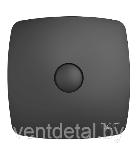 Вентилятор бытовой D98 RIO 4C Matt black DICITI + обратный клапан - фото 1 - id-p217068255