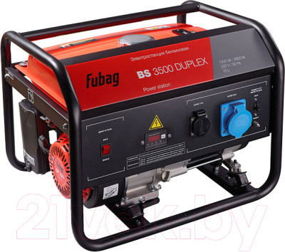 Бензиновый генератор Fubag BS 3500 Duplex / 431249 - фото 1 - id-p217022719