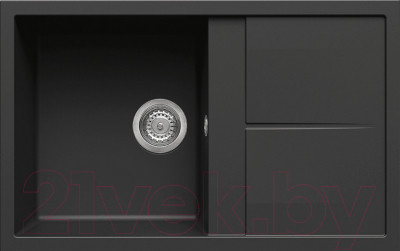Мойка кухонная Elleci Unico 300 Full Black G40 / LGU30040 - фото 1 - id-p216994637