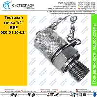 Тестовая точка 1/4" BSP 620.01.204.21