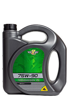 Трансмиссионное масло WEZZER SAE 75W-90 API GL-4 4л (РФ) 4607014