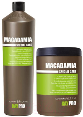 Набор косметики для волос Kaypro Special Care Macadamia Шампунь+Кондиционер - фото 1 - id-p217049917
