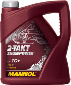Моторное масло Mannol 2 Takt Snowpower TC+ 4л - фото 1 - id-p217068870