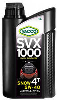 Моторное масло Yacco SVX 1000 Snow 4T 5W-40 1л